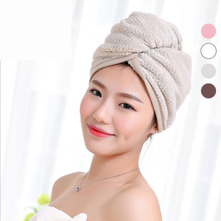 韩国包头巾干发帽女可爱吸水速干擦头发加厚速干毛巾沐浴网红