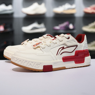 2减震回弹2026春季 李宁男大童运动鞋 SKATE 80S YKCW018 休闲鞋