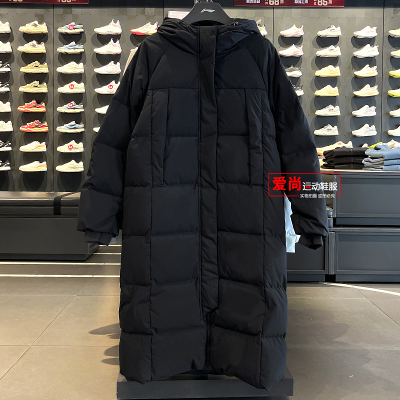 李宁长羽绒服2025冬季新款女子