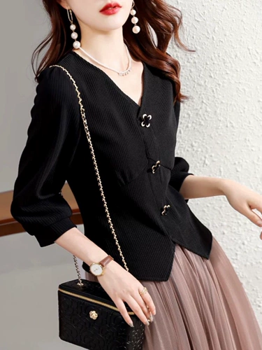 Брендовая осенняя дизайнерская рубашка, в западном стиле, тренд сезона