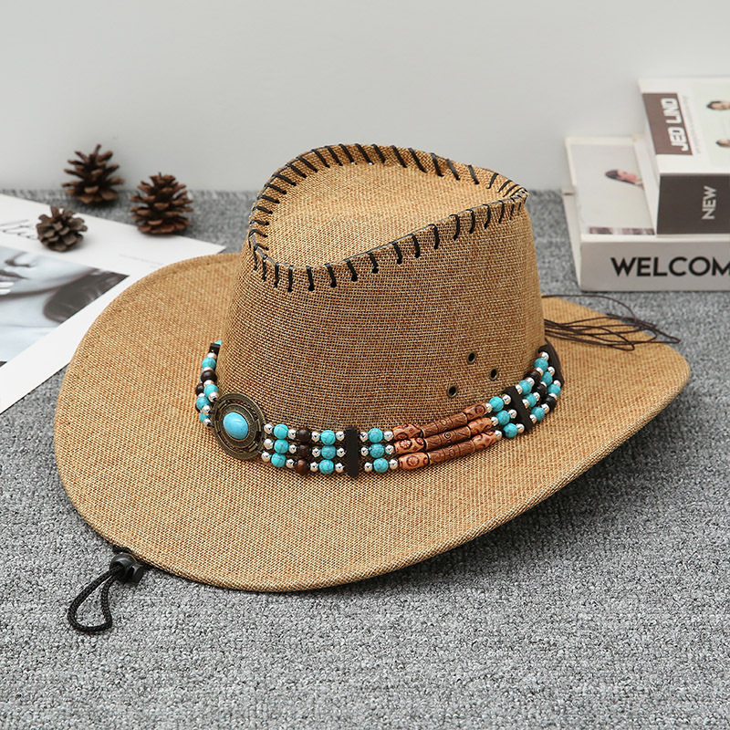 西部牛仔帽子男女春夏秋季户外旅游拍照遮阳骑士帽藏族大沿爵士帽,服饰配件/皮带/帽子/围巾,帽子,淘宝优惠券,粉丝福利购,淘宝优惠卷