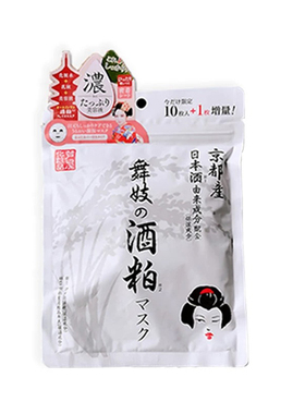 日本本土 京都舞伎酒粕面膜170g保湿补水提亮肤收缩毛孔 涂抹面膜