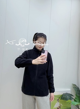 贰纯原单…青少年初高中女抓绒摇粒绒冲锋衣内胆户外运动上衣