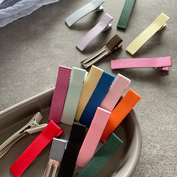 特惠手工diy螺纹鸭嘴夹diy饰品