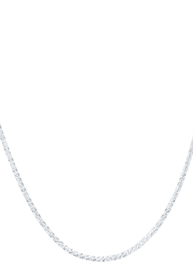 潮宏基S925银项链满天星菜花链