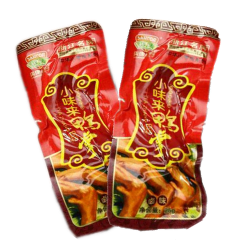爽康温州特产小味来散称酱香鸭掌