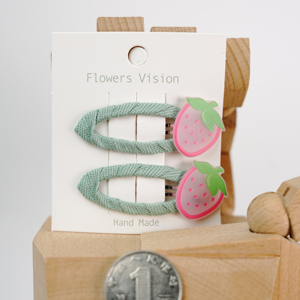 五对包邮 手工儿童包布碎发夹 女生侧边夹碎发卡刘海夹星星发饰,童装/婴儿装/亲子装,发饰,淘宝优惠券,粉丝福利购,淘宝优惠卷