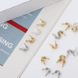 14 тыс. Сумка золотая бобовая мешка с пряжкой u -обработка ожерелья для труб для сбора хвостовой пряжки