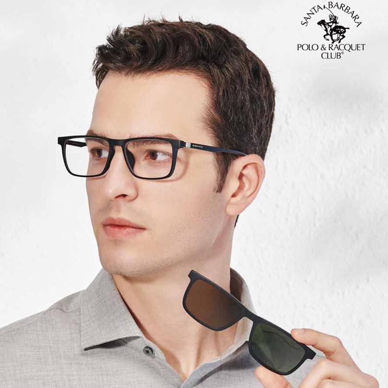 SBPRC圣大保罗近视太阳镜男眼镜架全框高度数磁吸偏光套镜S.29029