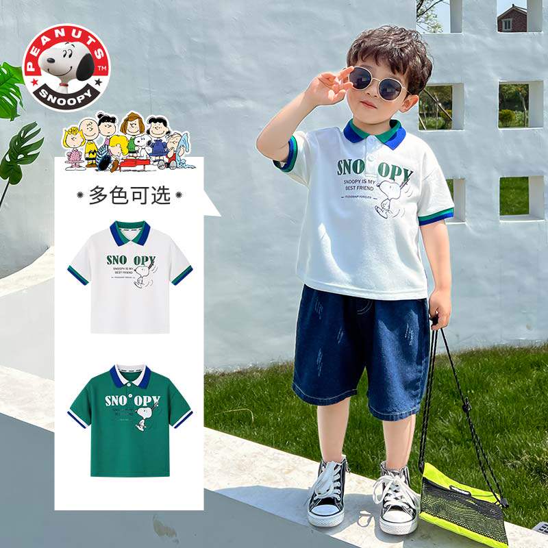 童装男童短袖t恤纯棉夏季新款儿T恤