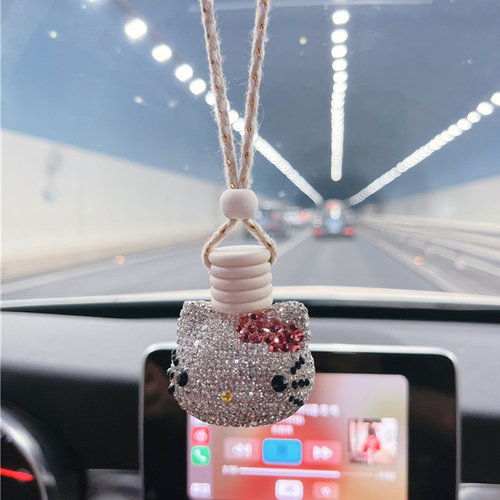 汽车水晶香水挂件带钻香水座香薰