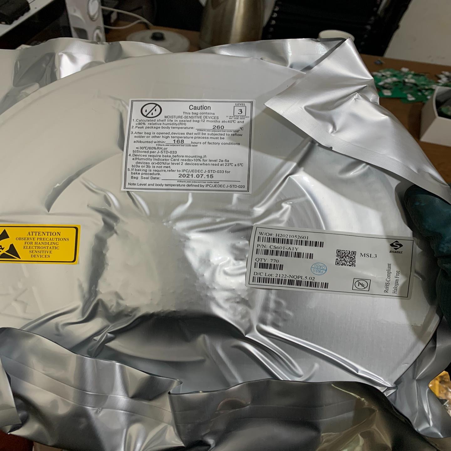 【议价】显示芯片液晶显示芯片型号cs601-a1y几千只