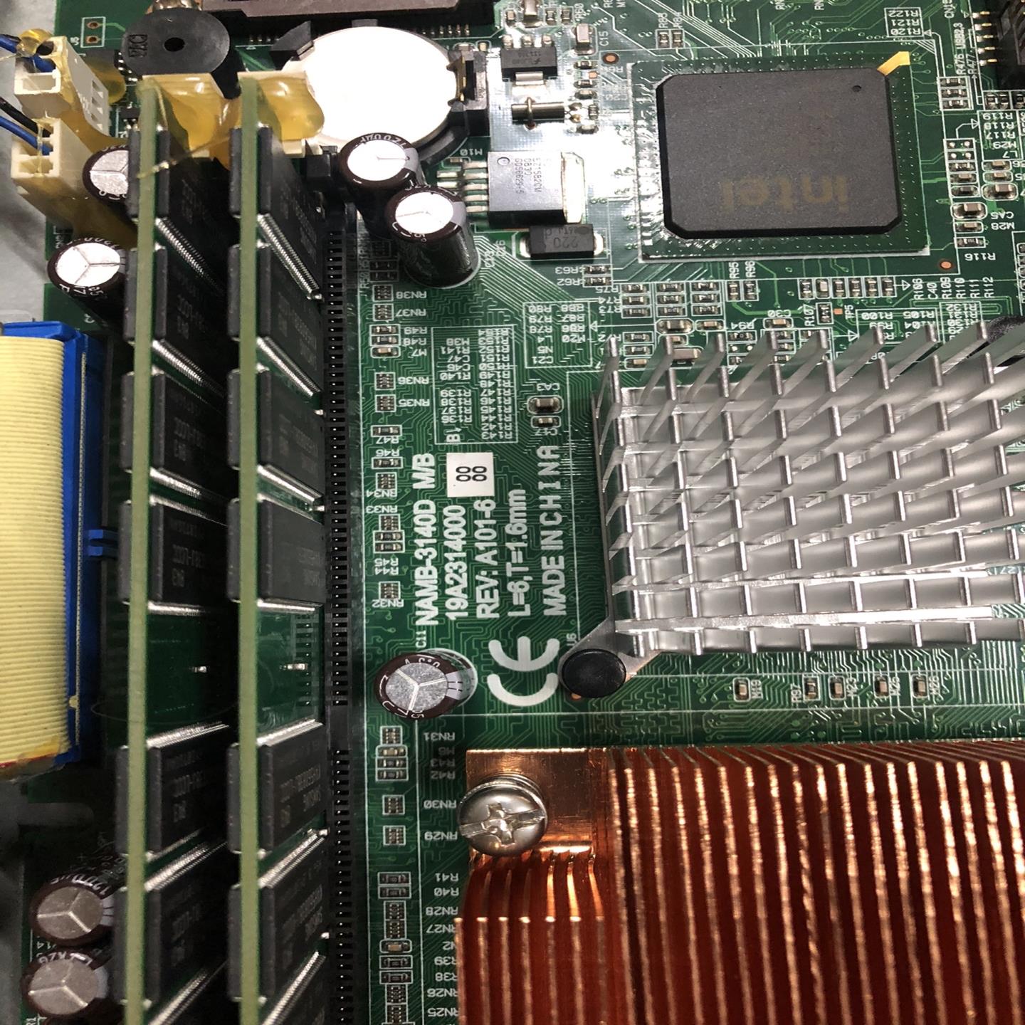 【议价】4网口工业设备主板NAMB-3140D 成色新主板300