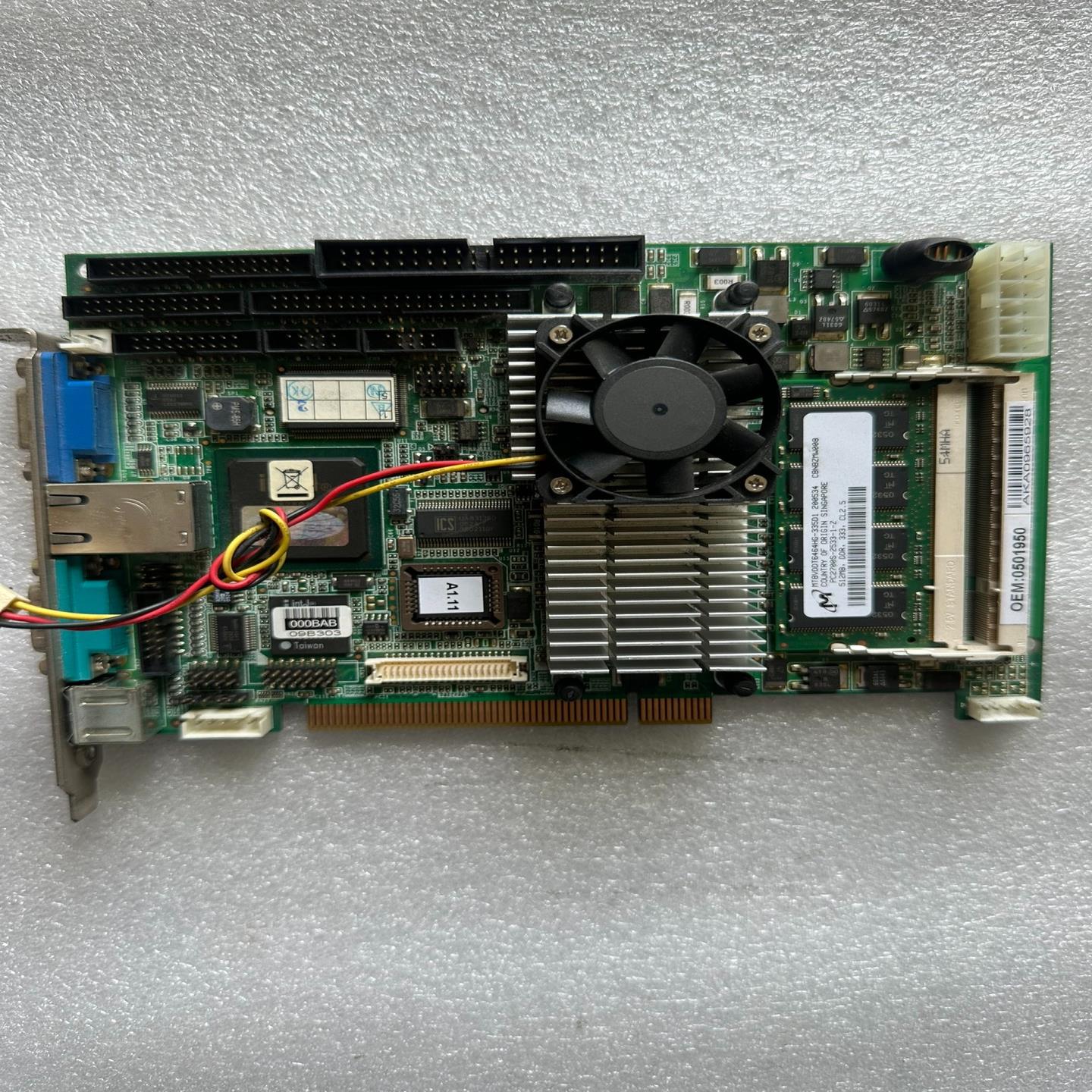 【议价】研华 PCI-6881 RevA1 工控机主板 送内存 风