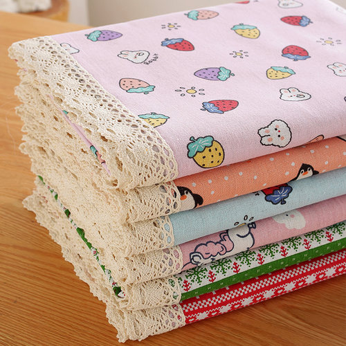 清水雅集卡通棉麻可爱桌布