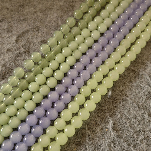 卡8琉璃散珠diy手工手链项链配件
