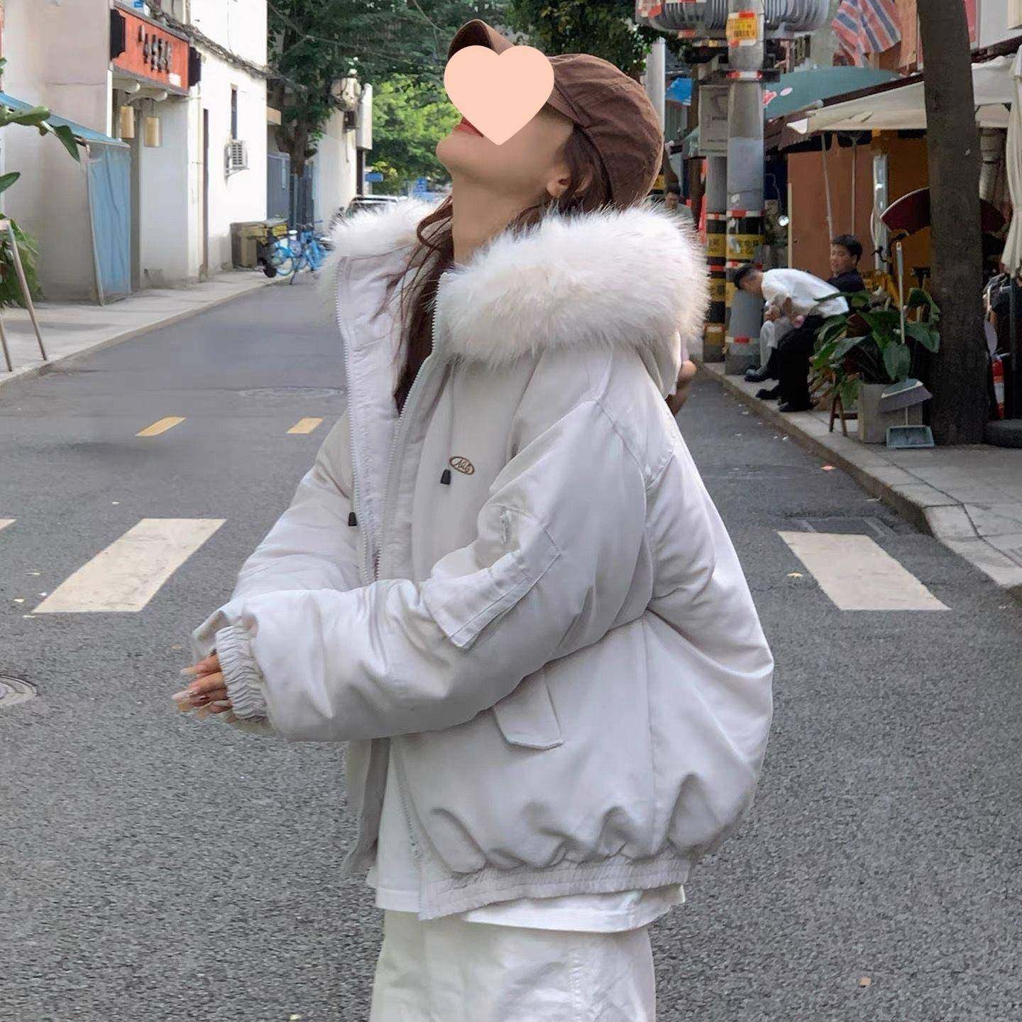 棉服女2025新款冬季学生加厚巨好看小个子保暖棉衣派克服棉袄外套,女装/女士精品,棉衣/棉服,淘宝优惠券,粉丝福利购,淘宝优惠卷