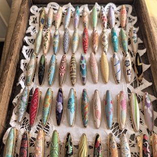 小众原创手工布艺发夹边夹侧边刘海夹子头饰气质百搭汉宫秋月Q版