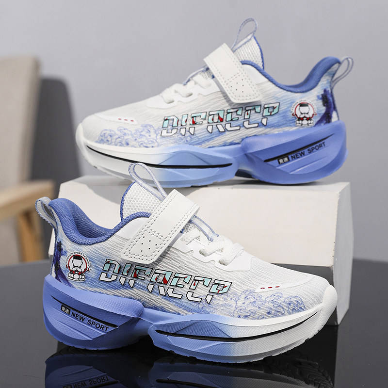 男童跑步鞋2026夏季新款儿童减震运动鞋单网面透气轻便中大童男鞋