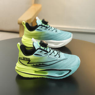 男童专业训练跑步鞋儿童运动鞋夏天单网学生透气轻便2026新款男孩