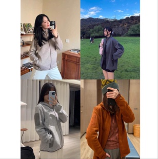 covert系列~男女同款~可当保暖内搭~暖抓绒立领夹克户外休闲外套