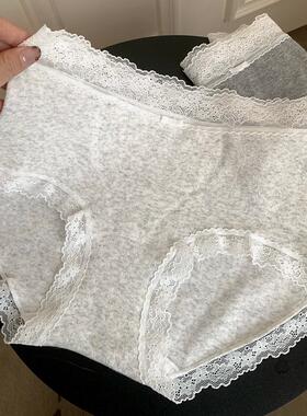 舒适自留高腰内裤女2024新款纯棉秋冬全棉裆抗菌包臀弹力好不夹屁