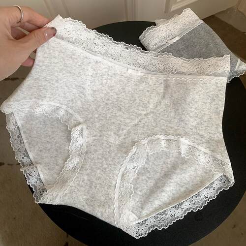 舒适自留高腰内裤女2024新款纯棉秋冬全棉裆抗菌包臀弹力好不夹屁