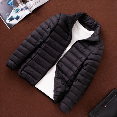 轻薄羽绒棉服2025年新款男士秋冬薄款短款潮流冬季中青年加厚外套
