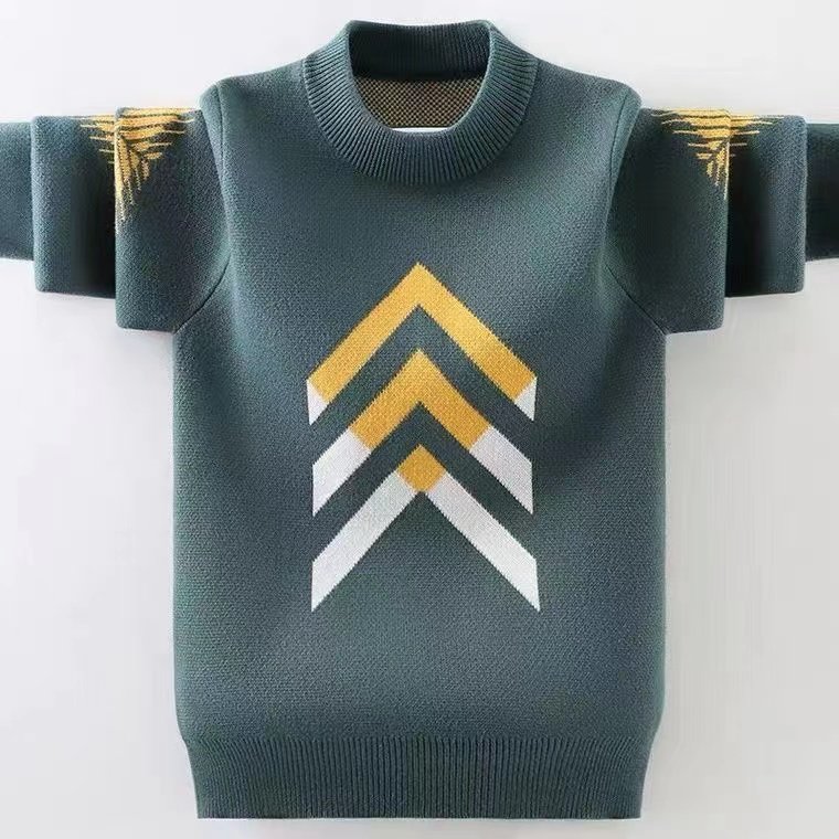 男童毛衣2025秋冬新款儿童毛衣圆领打底衫抗起球加绒韩版针织衫潮,童装/婴儿装/亲子装,毛衣/针织衫,淘宝优惠券,粉丝福利购,淘宝优惠卷