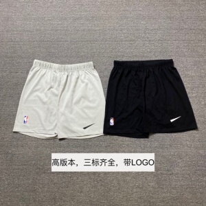 NBA詹姆斯威少同款美式四分短裤跑步速干训练夏季透气运动篮球裤