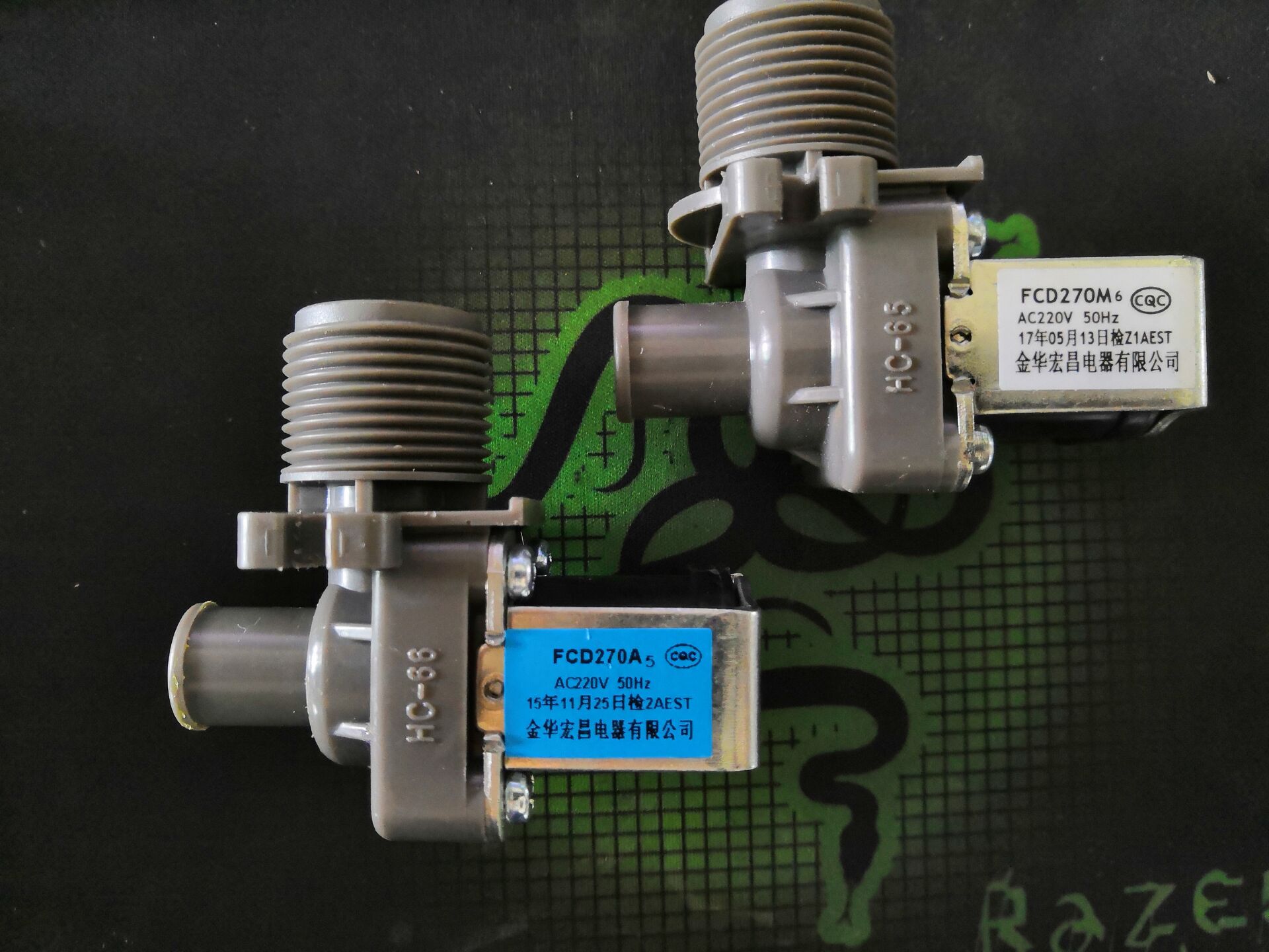 全新松下XQB75-T710U/Q720U/Q740U洗衣机进水阀 FCD270A