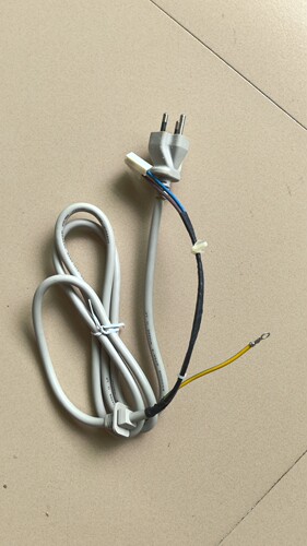 适用美的小鸭海尔春兰荣事达TCL三洋松下洗衣机热水器电源线