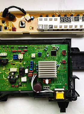 松下滚筒洗衣机XQG90-E1556电脑板E9556 E1536主板E9555 1E1VUM