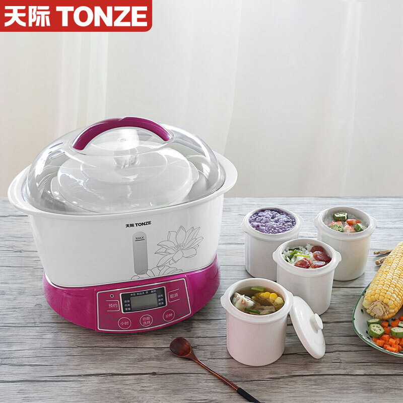 天际DGD-32EBG 隔水炖电炖锅大容量一锅五胆煮粥煲汤锅家用电炖盅