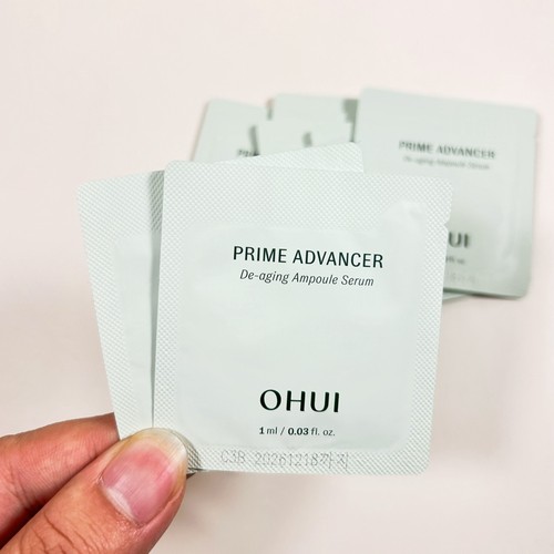 ohui欧惠蕙小绿瓶安瓶精华液小样