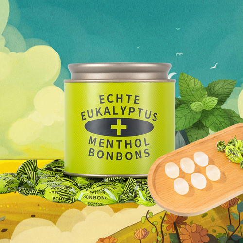 德国进口强力薄荷糖欧卡颜值罐装