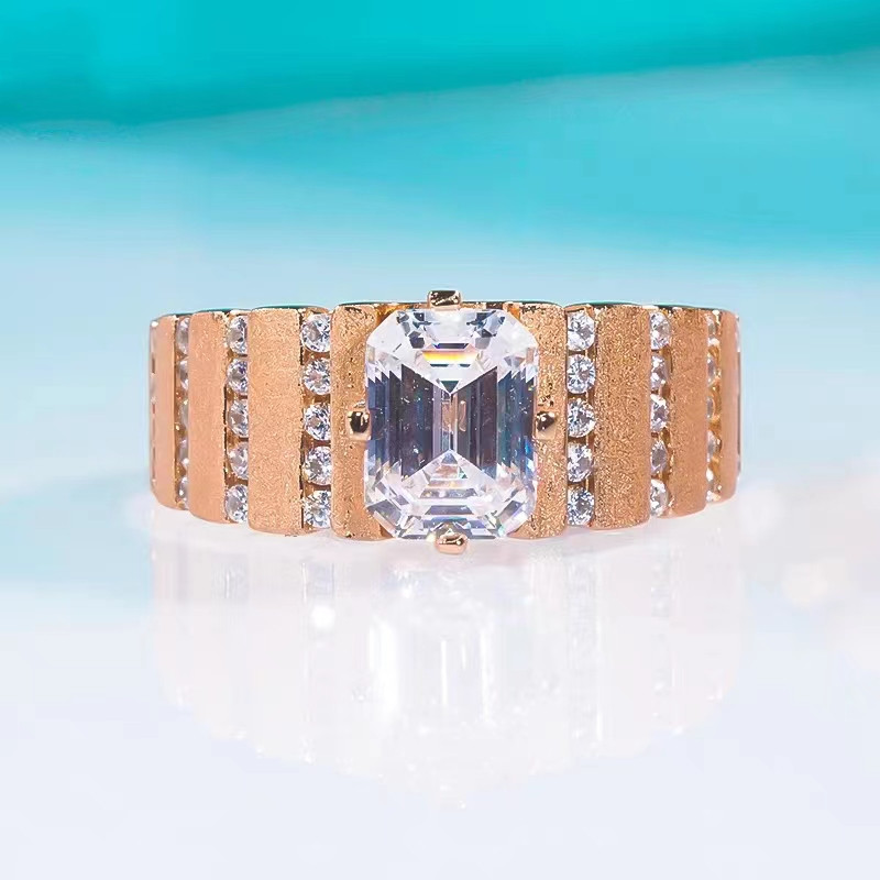 PRINGXY男小众时尚宽版男戒