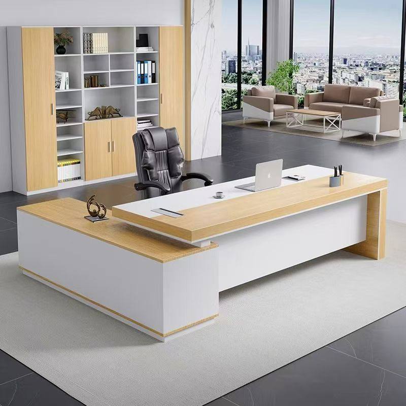 董事长办公室老板桌闲鱼二手家具旧货市场低价经理主管总裁办公桌