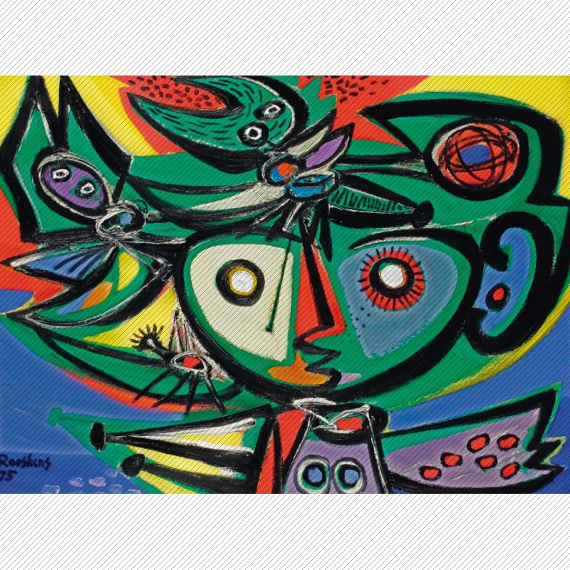 m917【荷兰】安东·罗森肯(anton rooskens)抽象绘画网传图库