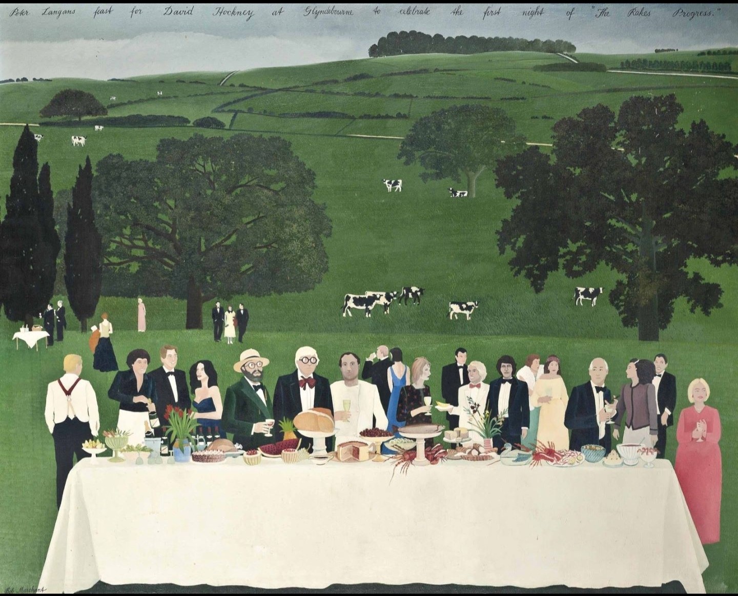 大卫霍克尼hockney绘画作品油画素材高清图片电子画芯打印挂壁图