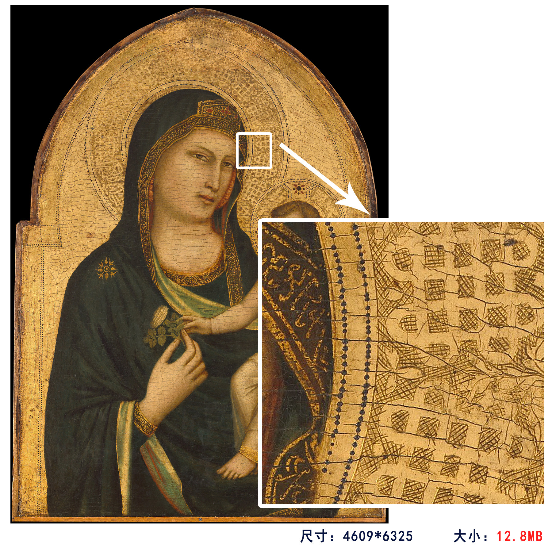 乔托迪邦多纳giotto di bondone壁画高清图片圣经宗教画临摹素材