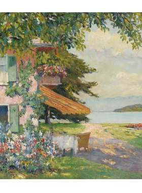 YC715【美国】爱德华库库尔Edward Cucuel 油画绘画电子图片图库