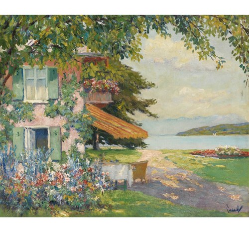 YC715【美国】爱德华库库尔Edward Cucuel 油画绘画电子图片图库