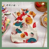 2025夏装 新款 女童纯棉中国风民族旗袍公主裙周岁生日走秀儿童汉服