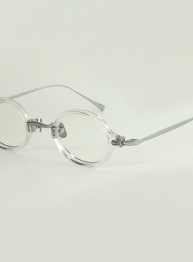 匠心手造匠心手造匠心手造万年龟KMN181复古小椭圆框男女配高度近