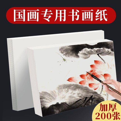 加厚宣纸国画专用纸4K8k绘宣纸