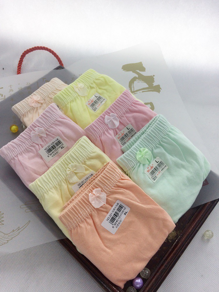 柏飛 純棉女內(nèi)褲全棉純色傳統(tǒng)孕媽媽中高腰柔軟三角中老年201/202