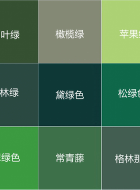 绿色涂料外墙乳胶漆防水防晒涂料室外面漆深绿色浅绿色自刷墙面漆