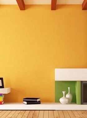 黄色内墙环保净味乳胶漆落叶黄米黄浅黄背景墙室内水性墙面漆涂料