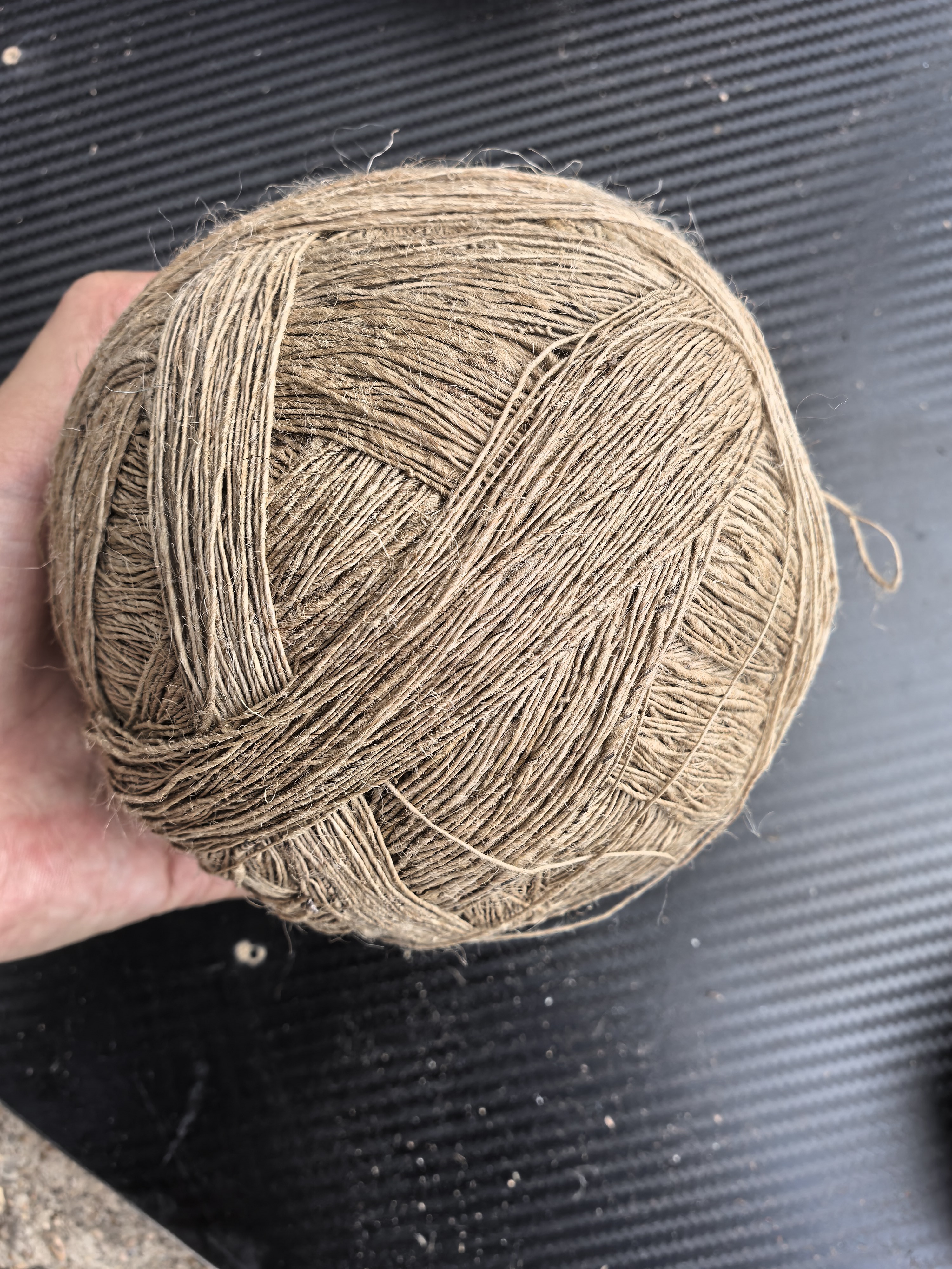 野生荨麻线 手工搓 尼泊尔荨麻线